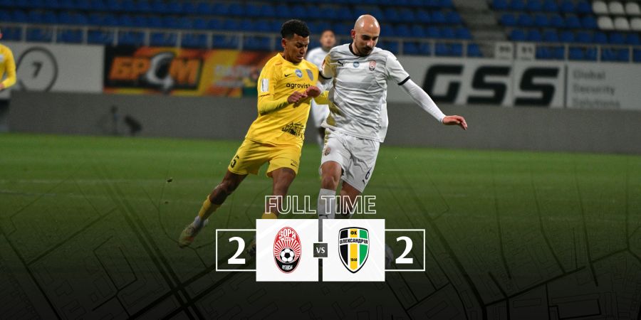 "Zorya vs Oleksandriya: match statistics