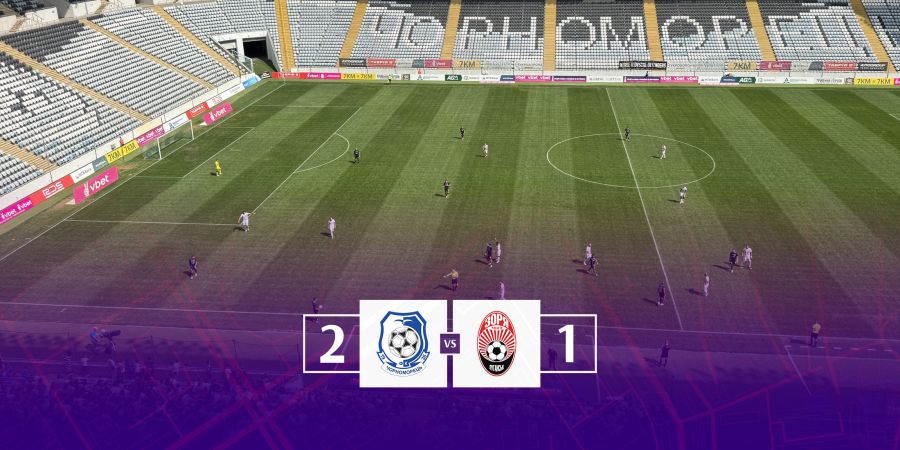 "Chornomorets vs Zorya: match statistics