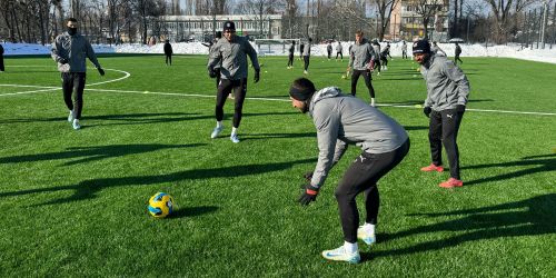 We start preparing for the game against Kudrivka
