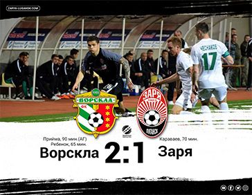 «Ворскла» - «Заря» (Статистика)